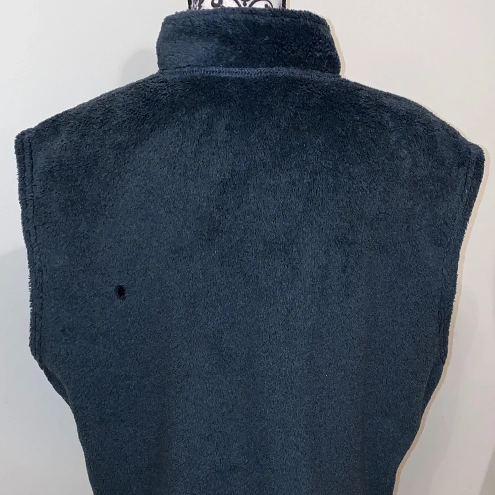 Vintage 2001 Patagonia Black Fleece Vest Made in USA Size XL - Picture 8 of 16